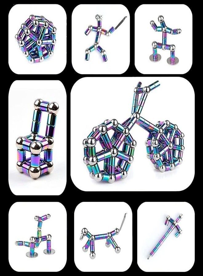 Illuminati store Magnetic Fidget Pen, Stress Relief Decompression Toy for Adults, Multicolour - Image 4